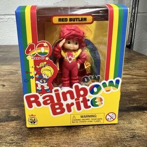 Rainbow Brite 40th Anniversary Red Butler Mini Figure CheeBee TLS Toy